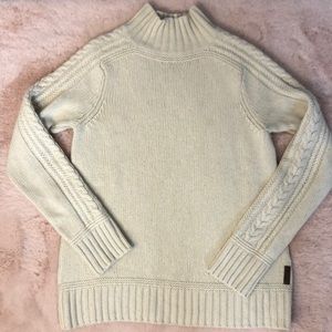 Softest cream Roots sweater